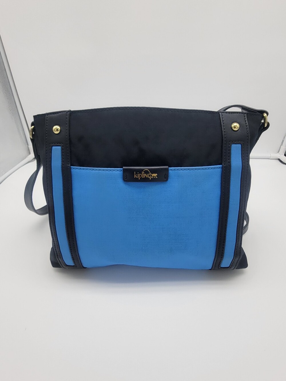 Kipling Blue and Black Crossbody Bag